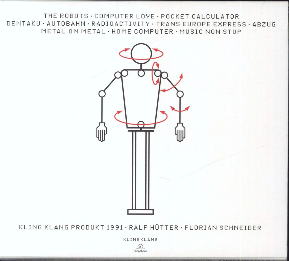 Kraftwerk The Mix UK CD album (CDLP)