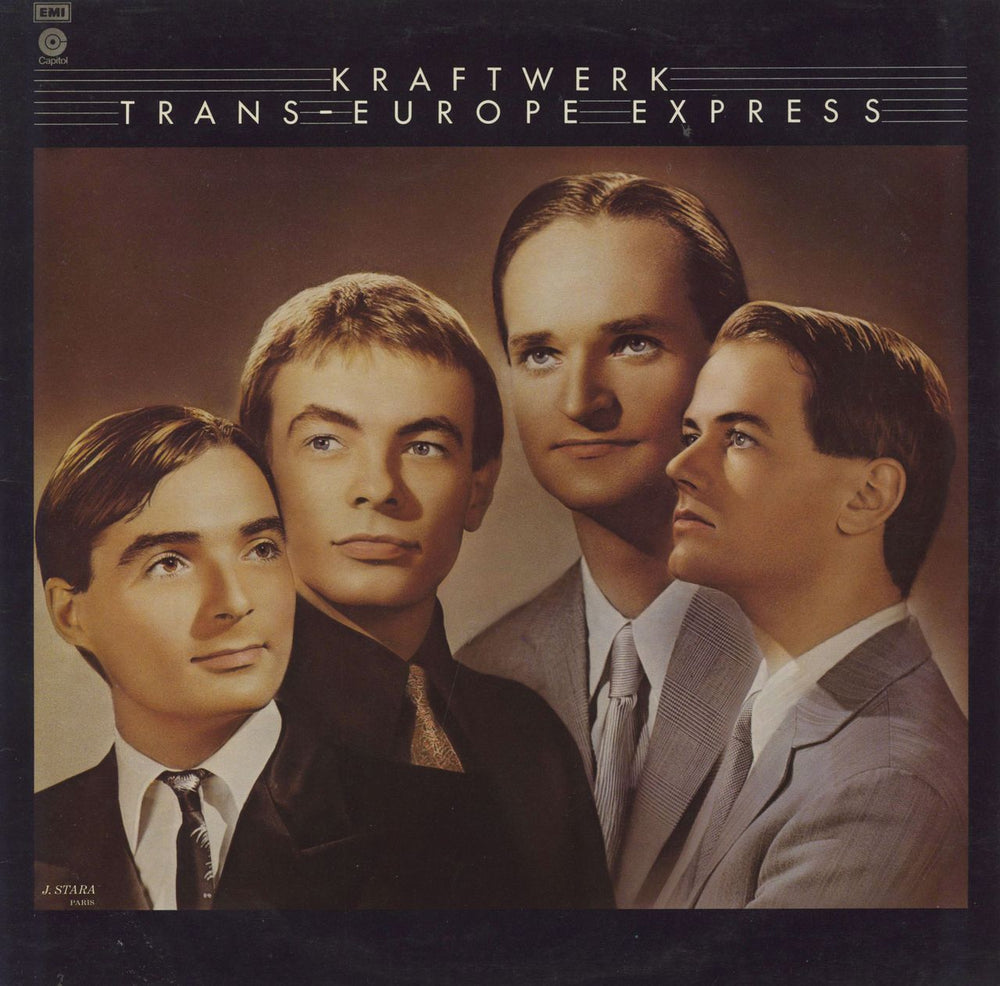 Kraftwerk Trans-Europe Express - 1st UK vinyl LP album (LP record) E-ST11603