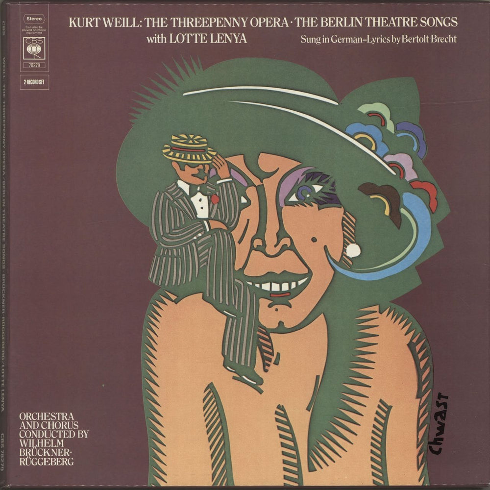 Kurt Weill The Threepenny Opera / The Berlin Theatre Songs UK Vinyl Box Set CBS78279