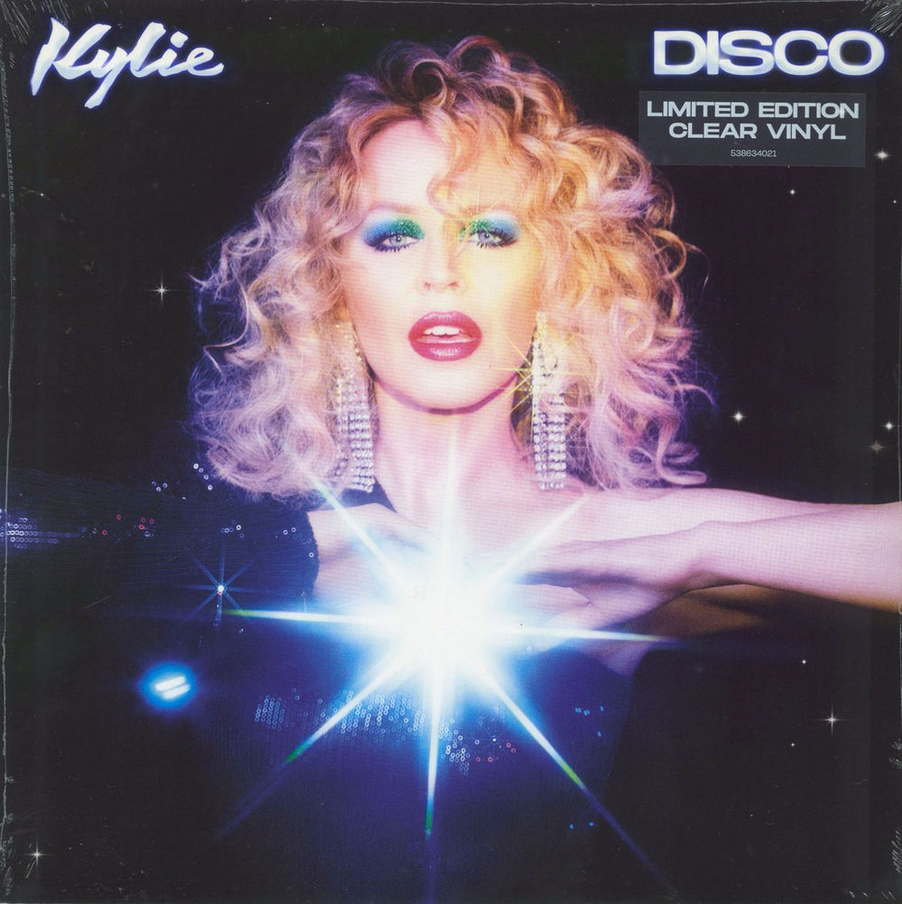 Kylie Minogue Disco - Clear Vinyl + Colour Photo UK vinyl LP album (LP record) 538634031