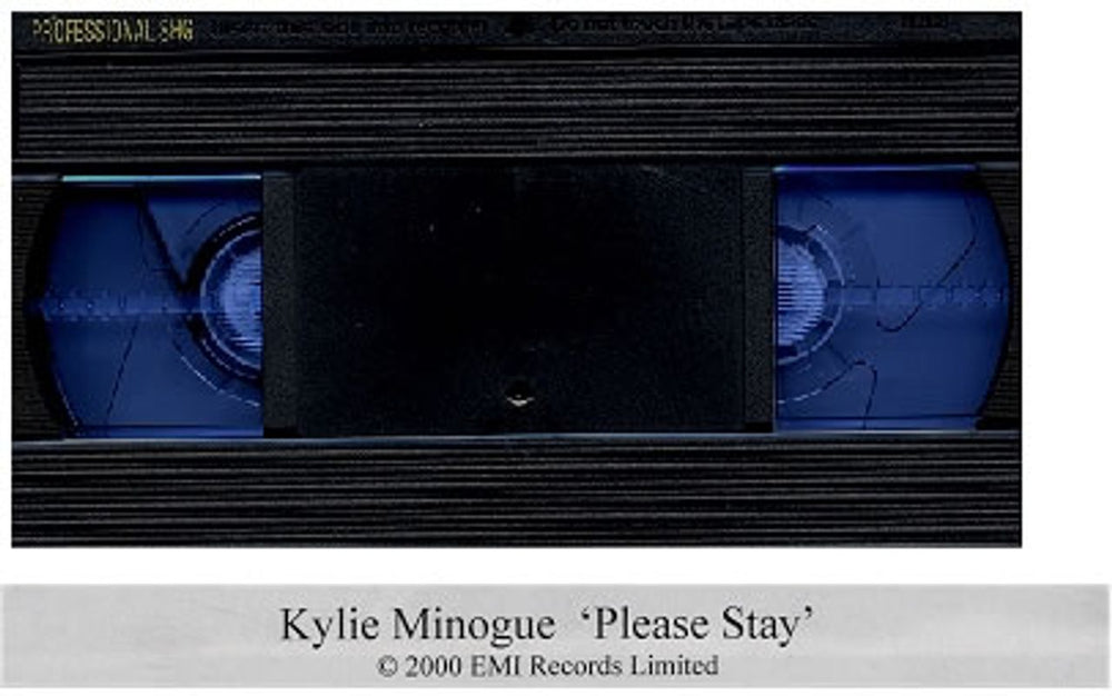 Kylie Minogue Please Stay UK Promo video (VHS or PAL or NTSC) PROMO VIDEO