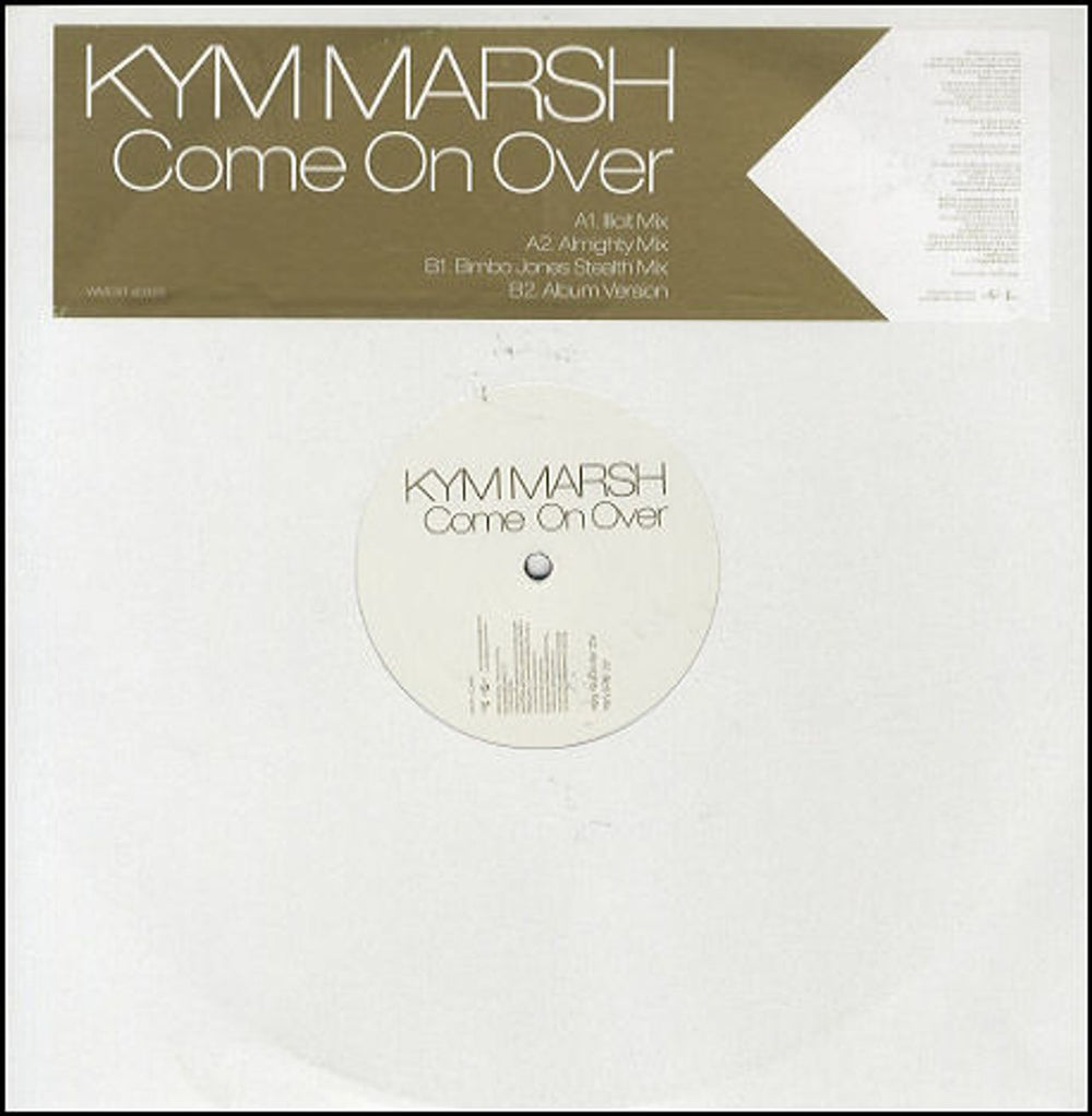 Kym Ryder Come On Over European Promo 12" vinyl single (12 inch record / Maxi-single) WMCST40323