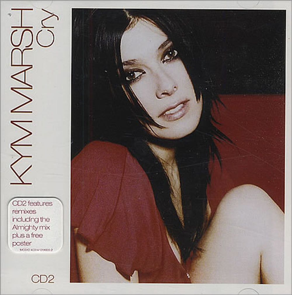 Kym Ryder Cry UK 2-CD single set (Double CD single) KSY2SCR241076