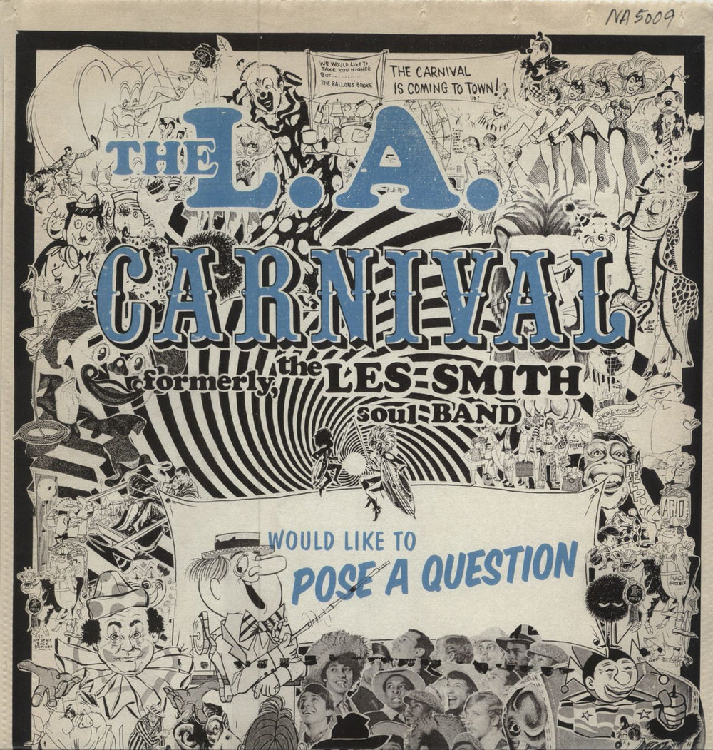 L.A. Carnival Would Like To Pose A Question US 2-LP vinyl record set (Double LP Album) NA5009