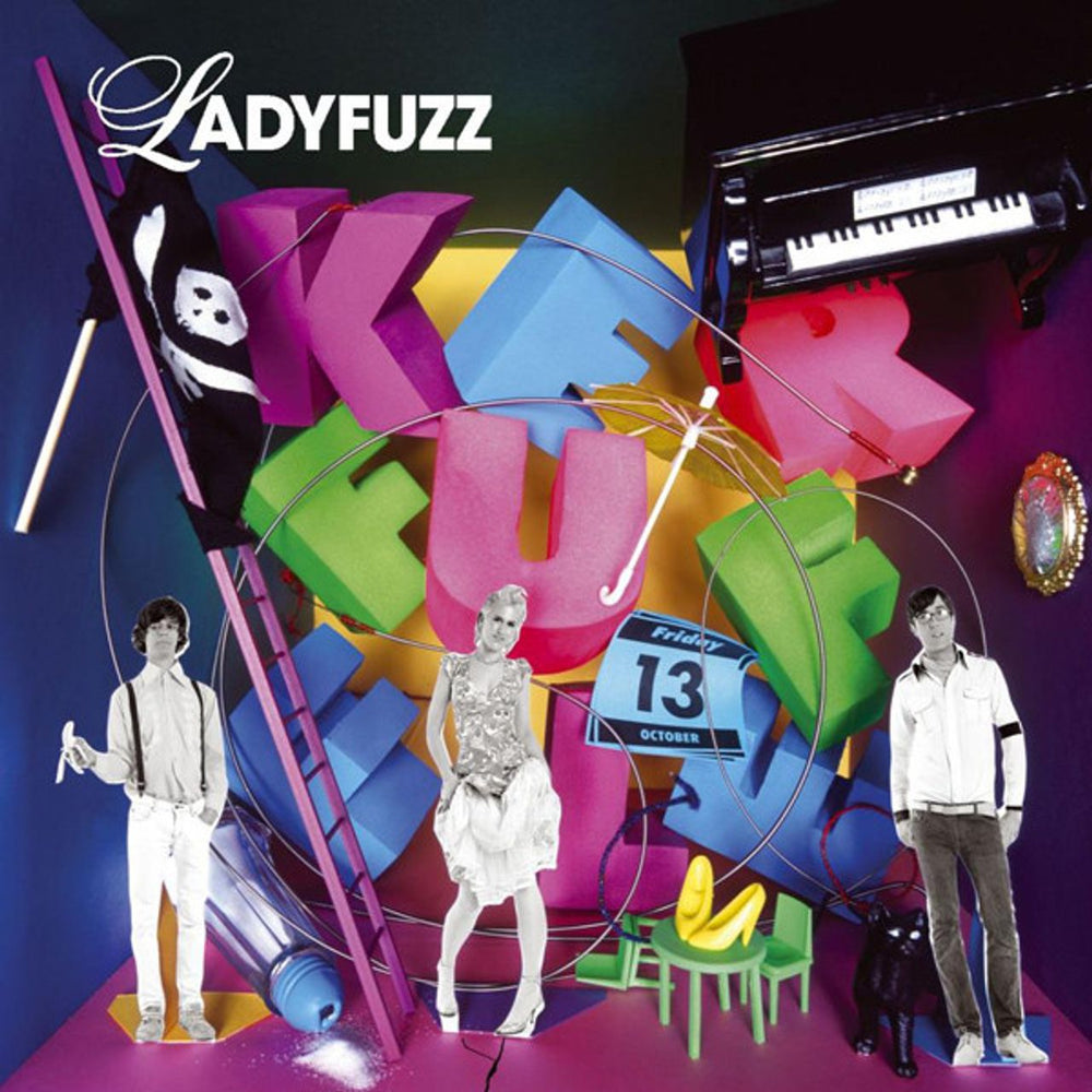 Ladyfuzz Kerfuffle UK CD album (CDLP) TRANS026CD