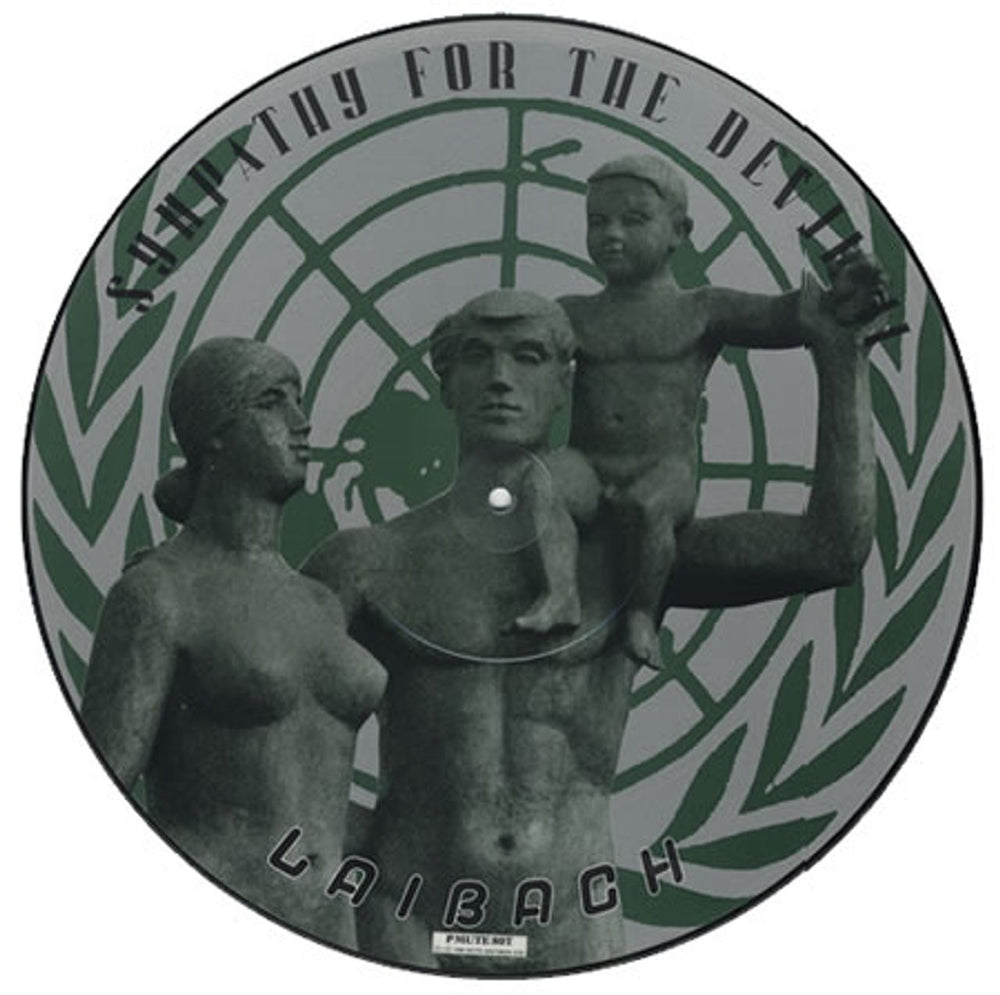 Laibach Sympathy For The Devil UK 12" vinyl picture disc (12 inch picture record) IBA2PSY383227
