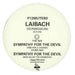 Laibach Sympathy For The Devil UK Promo 12" vinyl single (12 inch record / Maxi-single) P12MUTE80