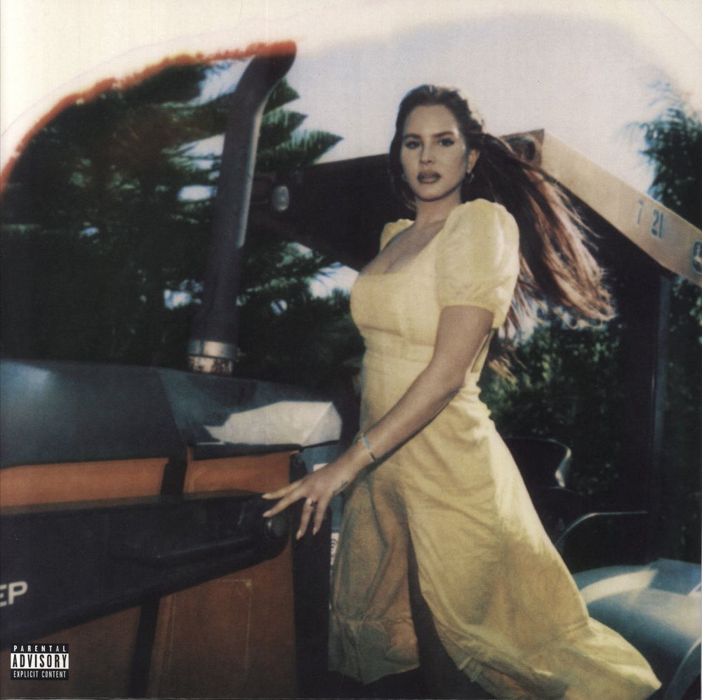 Lana Del Rey Blue Banisters - Indie Exclusive Transparent Red Vinyl UK 2-LP vinyl record set (Double LP Album) 3865950