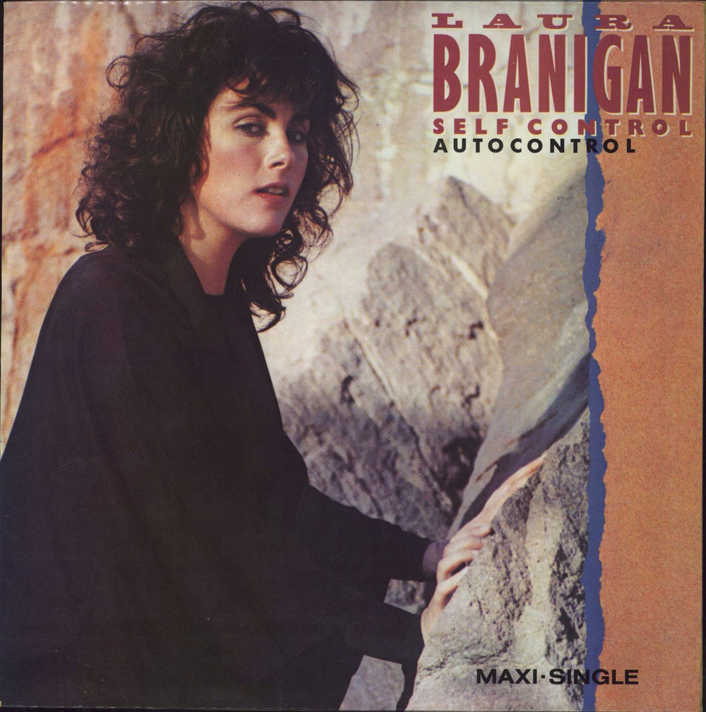 Laura Branigan Autocontrol = Self Control Spanish 12" vinyl single (12 inch record / Maxi-single) MS786954-0