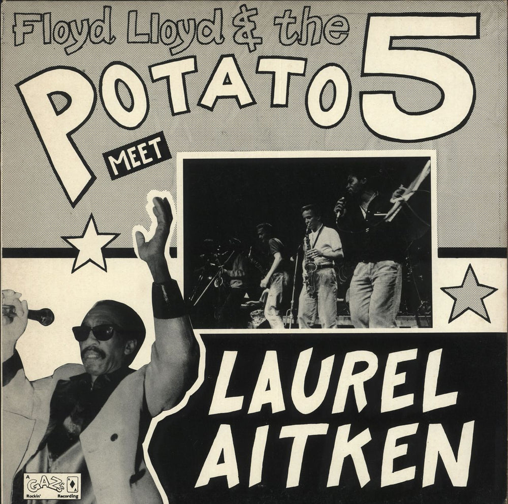 Laurel Aitken Floyd Lloyd & The Potato 5 Meet Laurel Aitken UK vinyl LP album (LP record) LPGAZ001