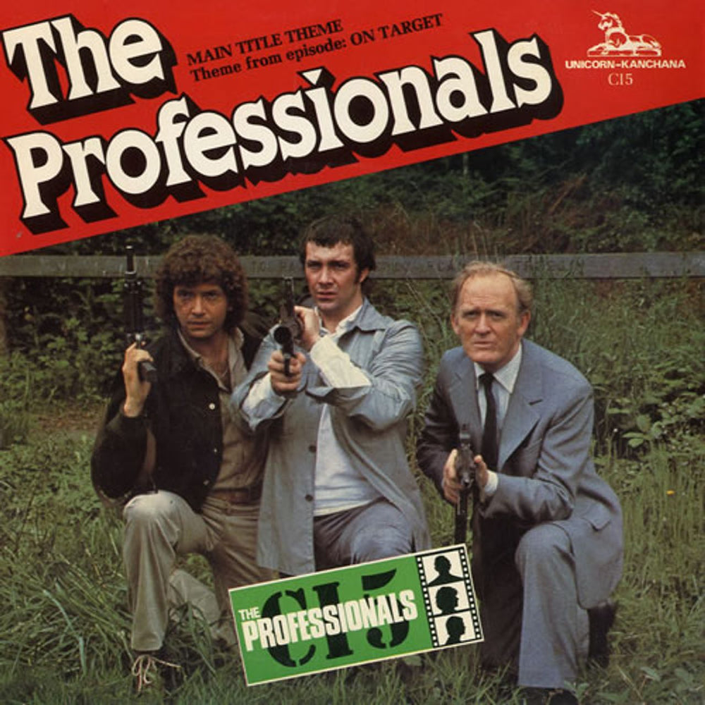 Laurie Johnson The Professionals / The New Avengers UK 7" vinyl single (7 inch record / 45) CI5