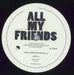 LCD Soundsystem All My Friends UK 7" vinyl single (7 inch record / 45) CDS07AL821084