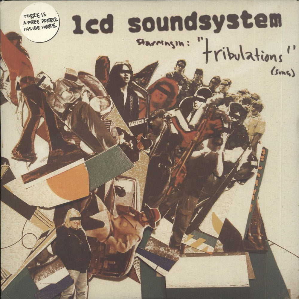 LCD Soundsystem Tribulations UK 7" vinyl single (7 inch record / 45) DFAEMI72151