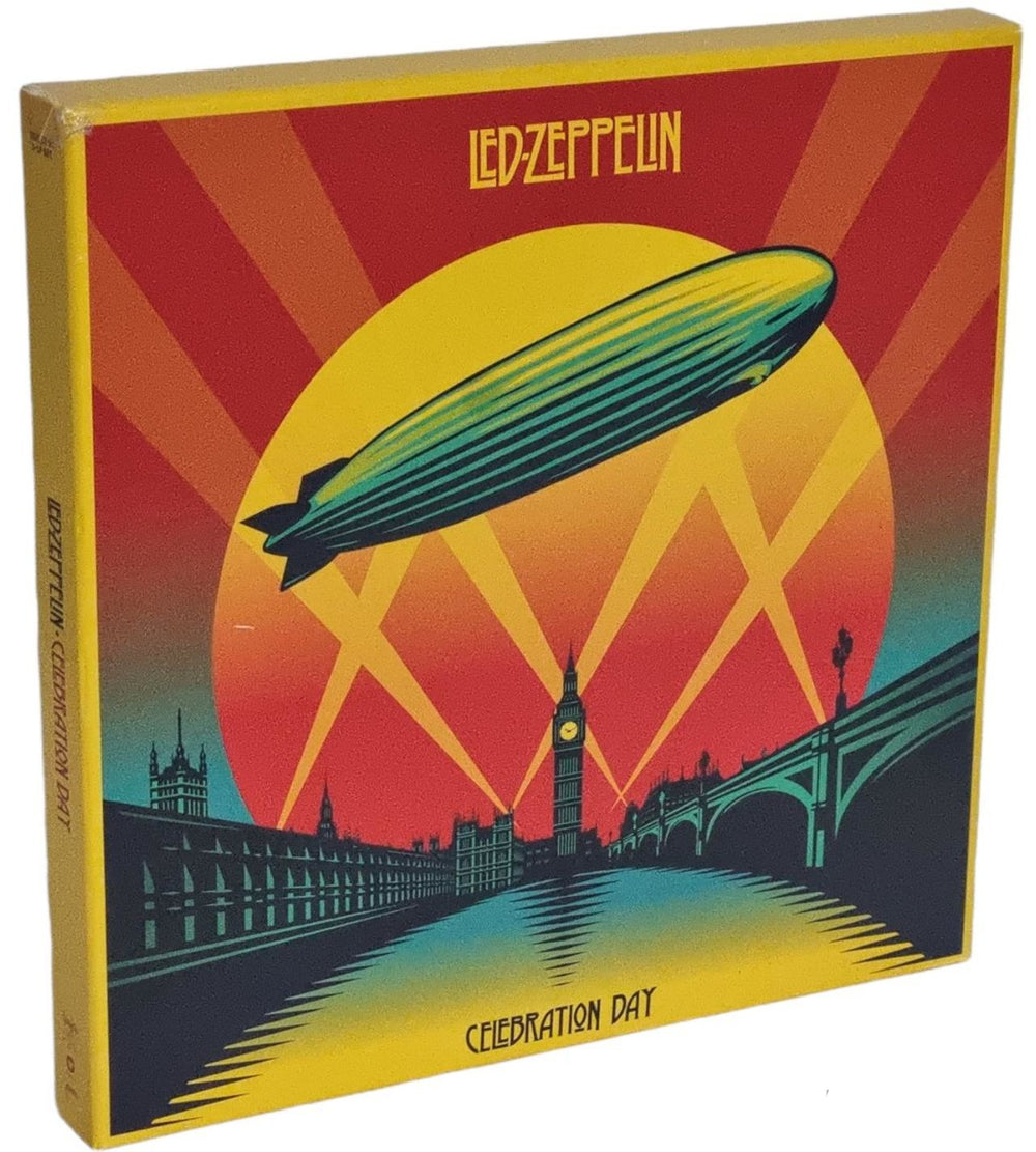 Led Zeppelin Celebration Day - VG UK Vinyl Box Set 8122797102