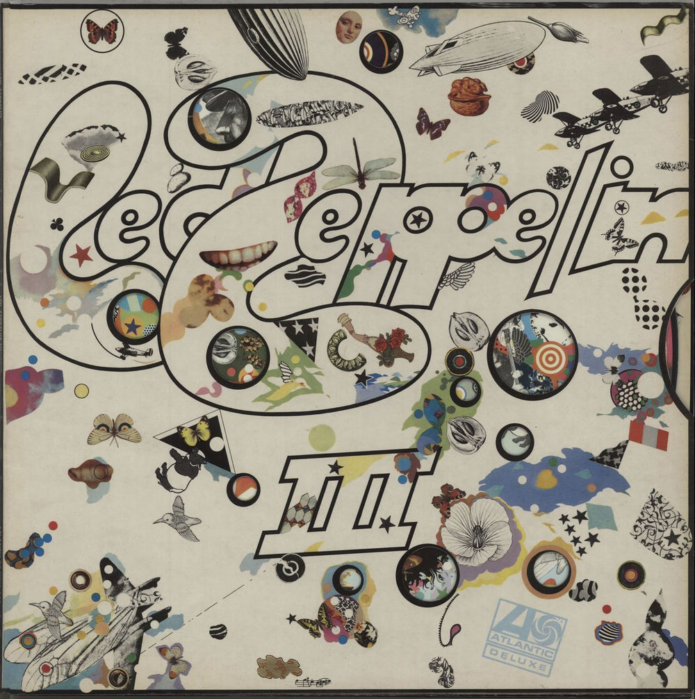 Led Zeppelin Led Zeppelin III - 4th - VG+/EX- UK vinyl LP album (LP record) K50002