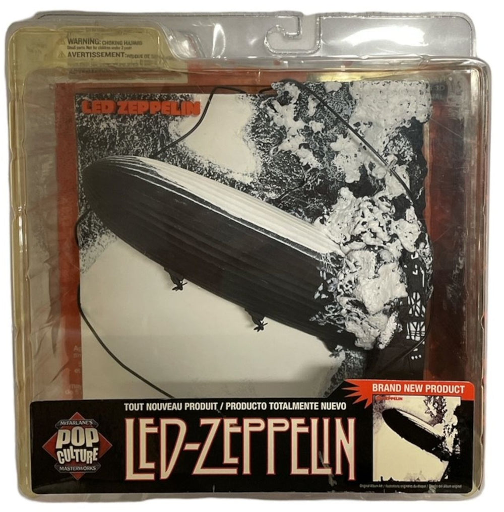 Led Zeppelin Led Zeppelin McFarlane’s Pop Culture Masterworks 3D Album Cover US memorabilia