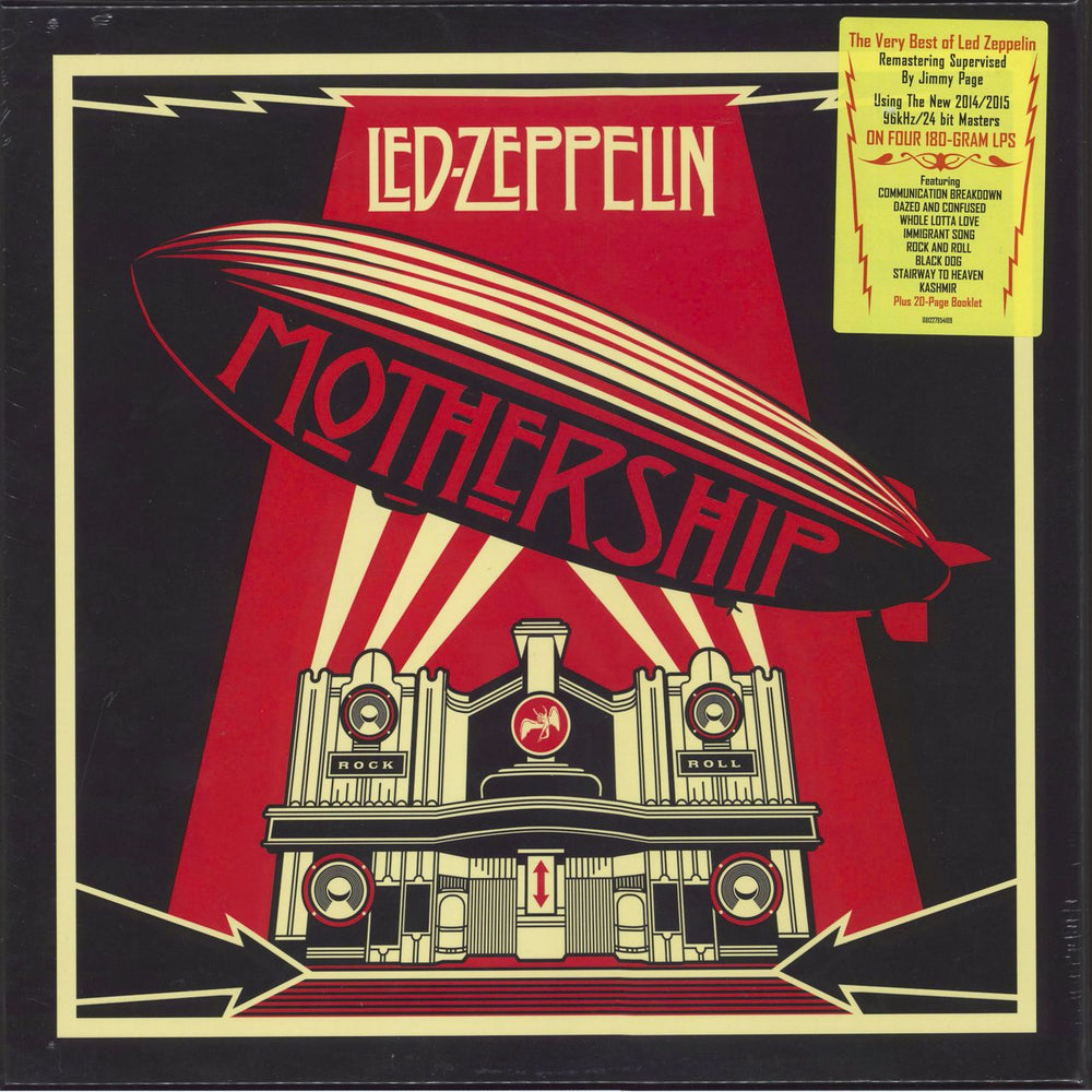 Led Zeppelin Mothership - Sealed UK Vinyl Box Set 081227954109