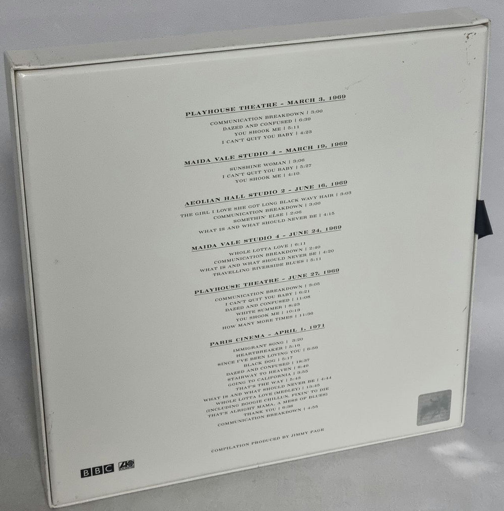 Led Zeppelin The Complete BBC Sessions Super Deluxe UK Vinyl Box Set ZEPVXTH782398