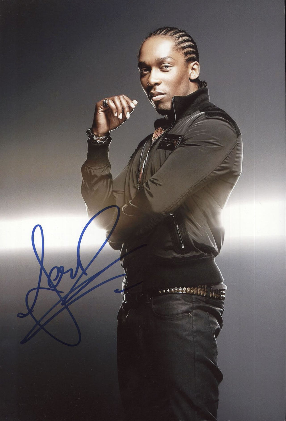 Lemar Autographed Photograph UK photograph SIGNED PHOTO