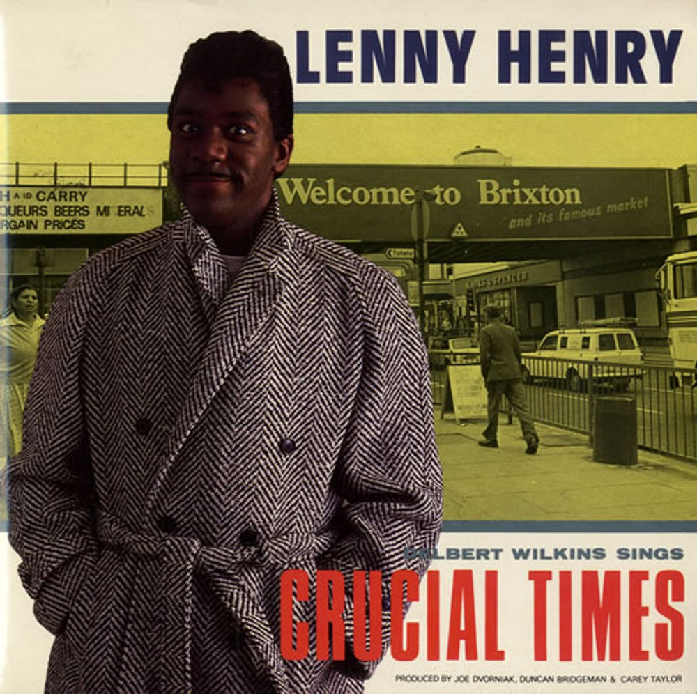 Lenny Henry Crucial Times UK 7" vinyl single (7 inch record / 45) CHS2819