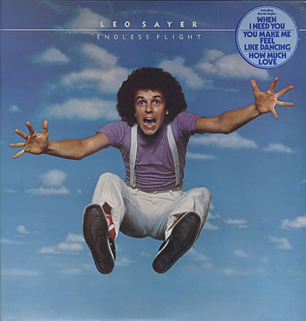 Leo Sayer Endless Flight UK vinyl LP album (LP record) CHR1125