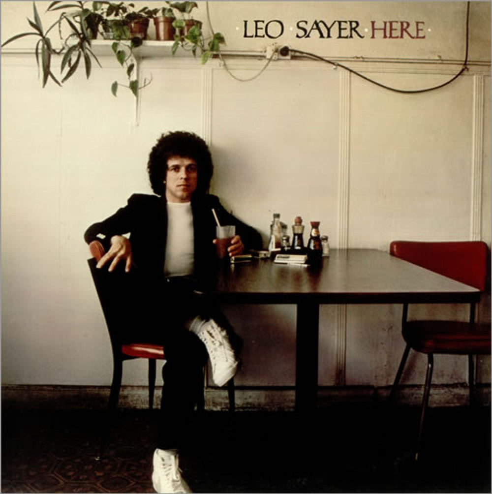 Leo Sayer Here UK vinyl LP album (LP record) CDL1240