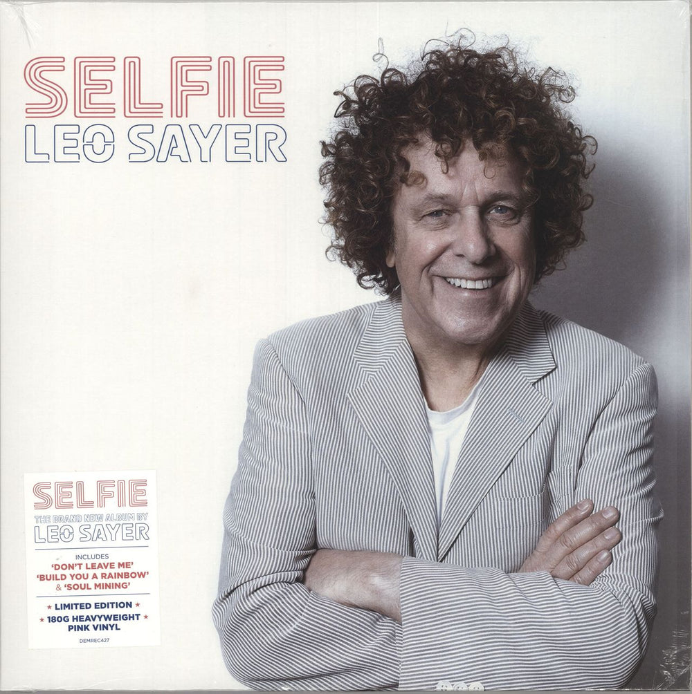 Leo Sayer Selfie UK vinyl LP album (LP record) DEMREC427