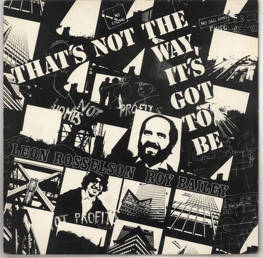 Leon Rosselson & Roy Bailey That's Not The Way It's Got To Be UK vinyl LP album (LP record) CF251