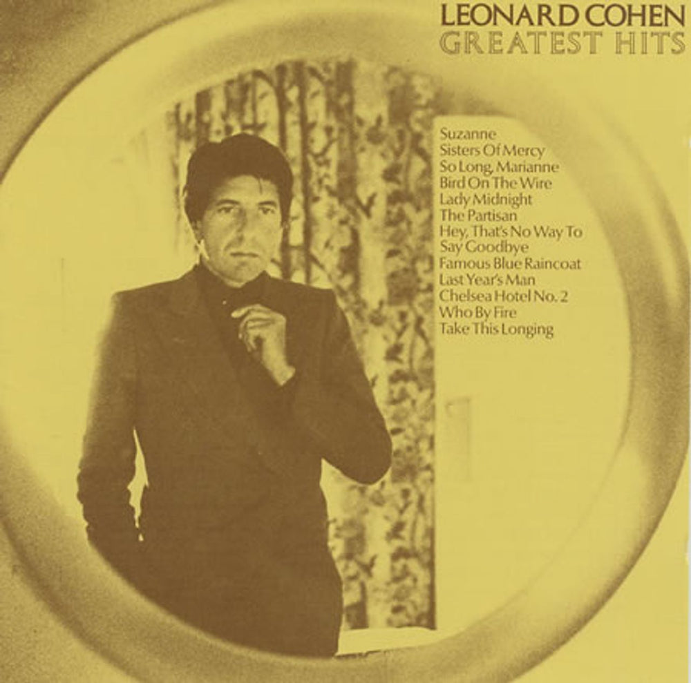 Leonard Cohen Greatest Hits German CD album (CDLP) 32644