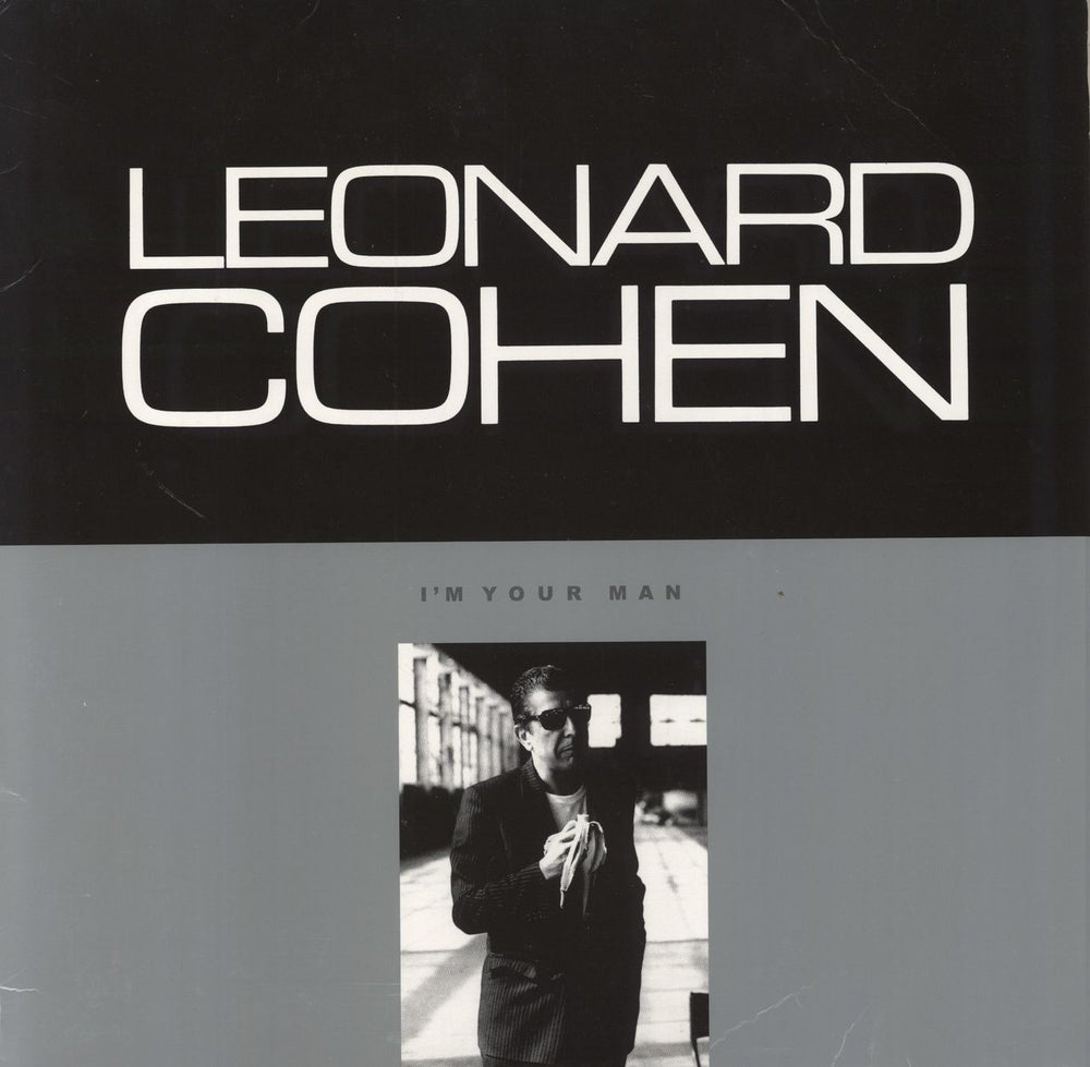 Leonard Cohen I'm Your Man - 180gram UK vinyl LP album (LP record) 88985346371