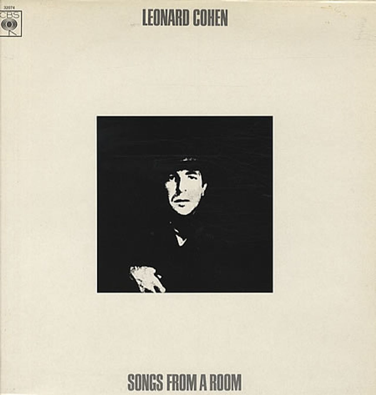 Leonard Cohen Songs From A Room - 70s UK Vinyl LP — RareVinyl.com