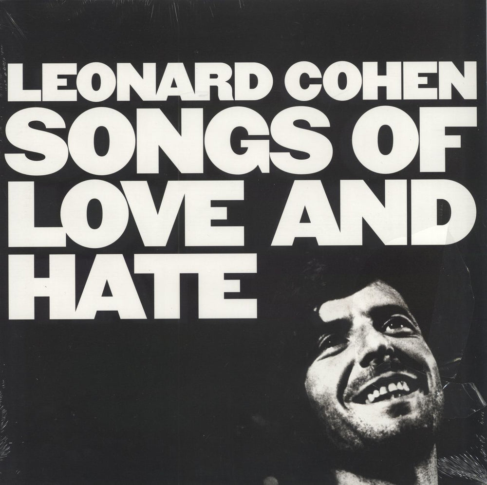 Leonard Cohen Songs Of Love And Hate - Sealed UK vinyl LP album (LP record) 19439931851