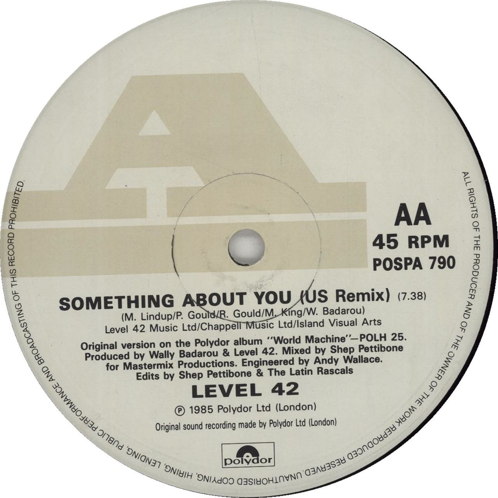 Level 42 Lessons In Love UK 12" vinyl single (12 inch record / Maxi-single) L4212LE520729