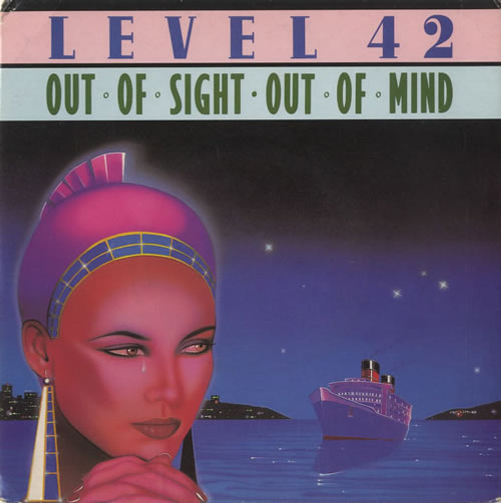 Level 42 Out Of Sight Out Of Mind UK 7" vinyl single (7 inch record / 45) POSP570