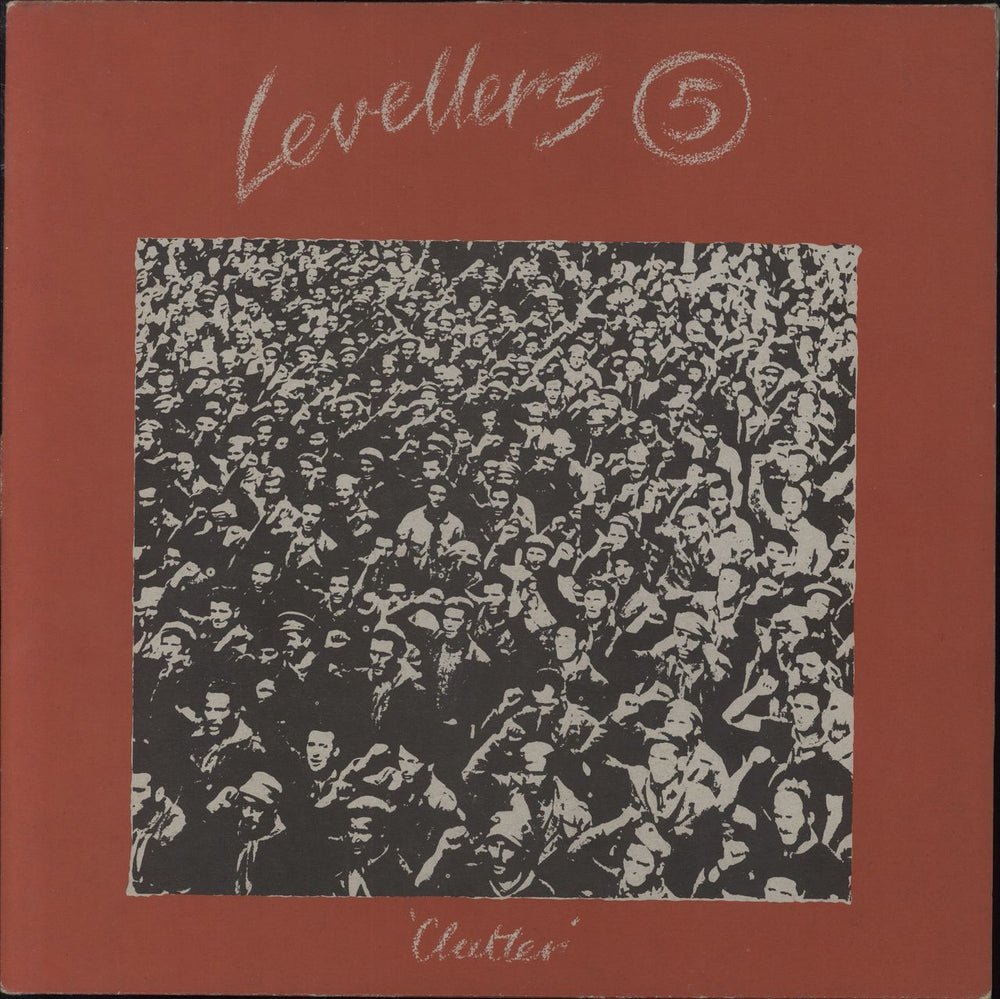 Levellers 5 Clatter UK vinyl LP album (LP record) PROBE26