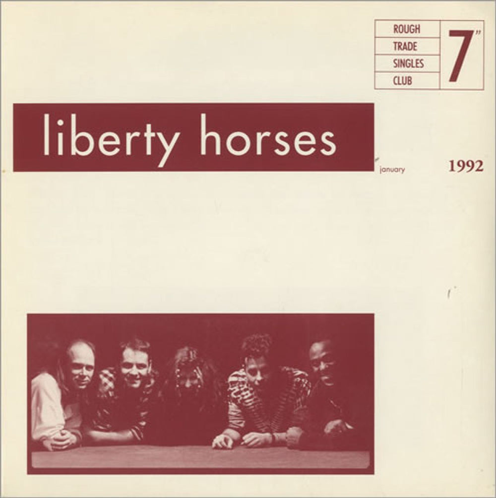 Liberty Horses This Town UK 7" vinyl single (7 inch record / 45) 45REV4