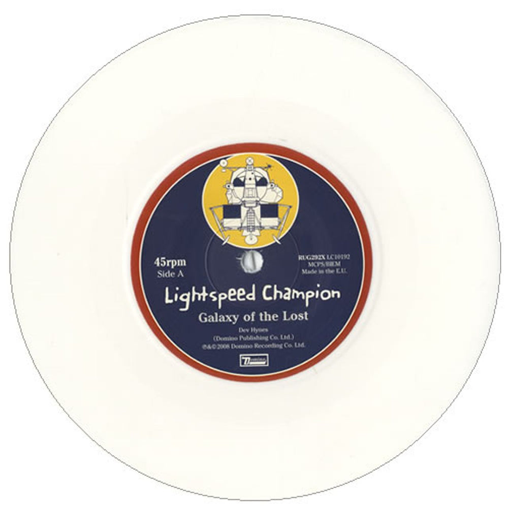 Lightspeed Champion Galaxy Of The Lost UK 7" vinyl single (7 inch record / 45) LGP07GA432959