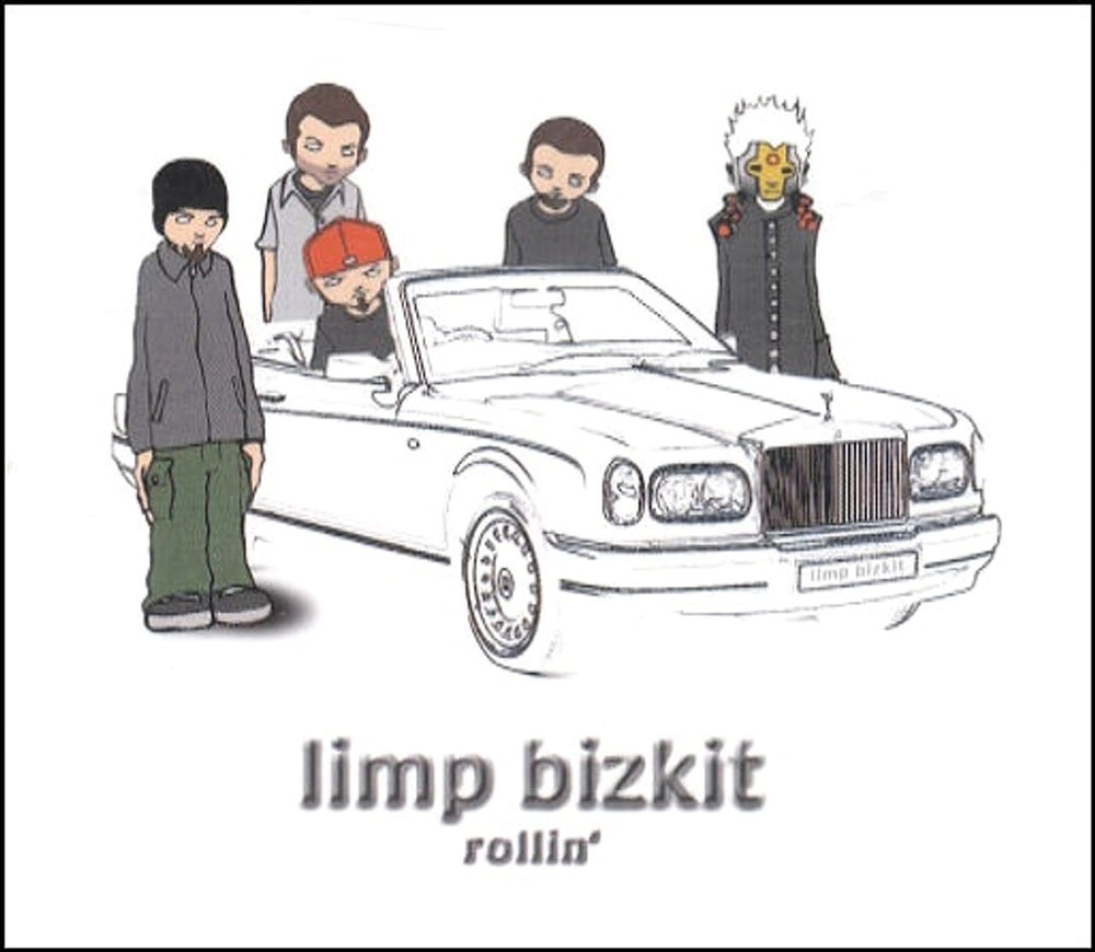 Limp Bizkit Rollin' UK Promo CD single (CD5 / 5") BIZKIT7