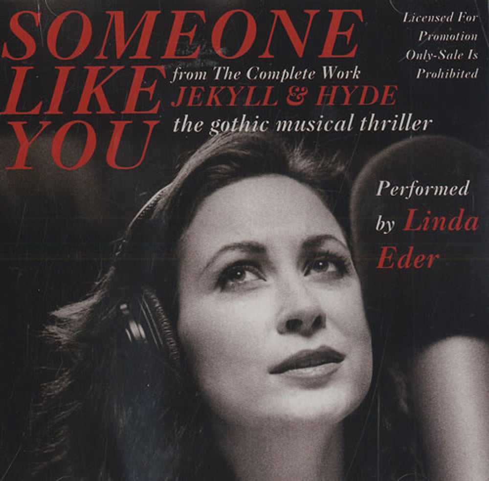 Linda Eder Someone Like You US Promo CD single (CD5 / 5") PRCD6248-2