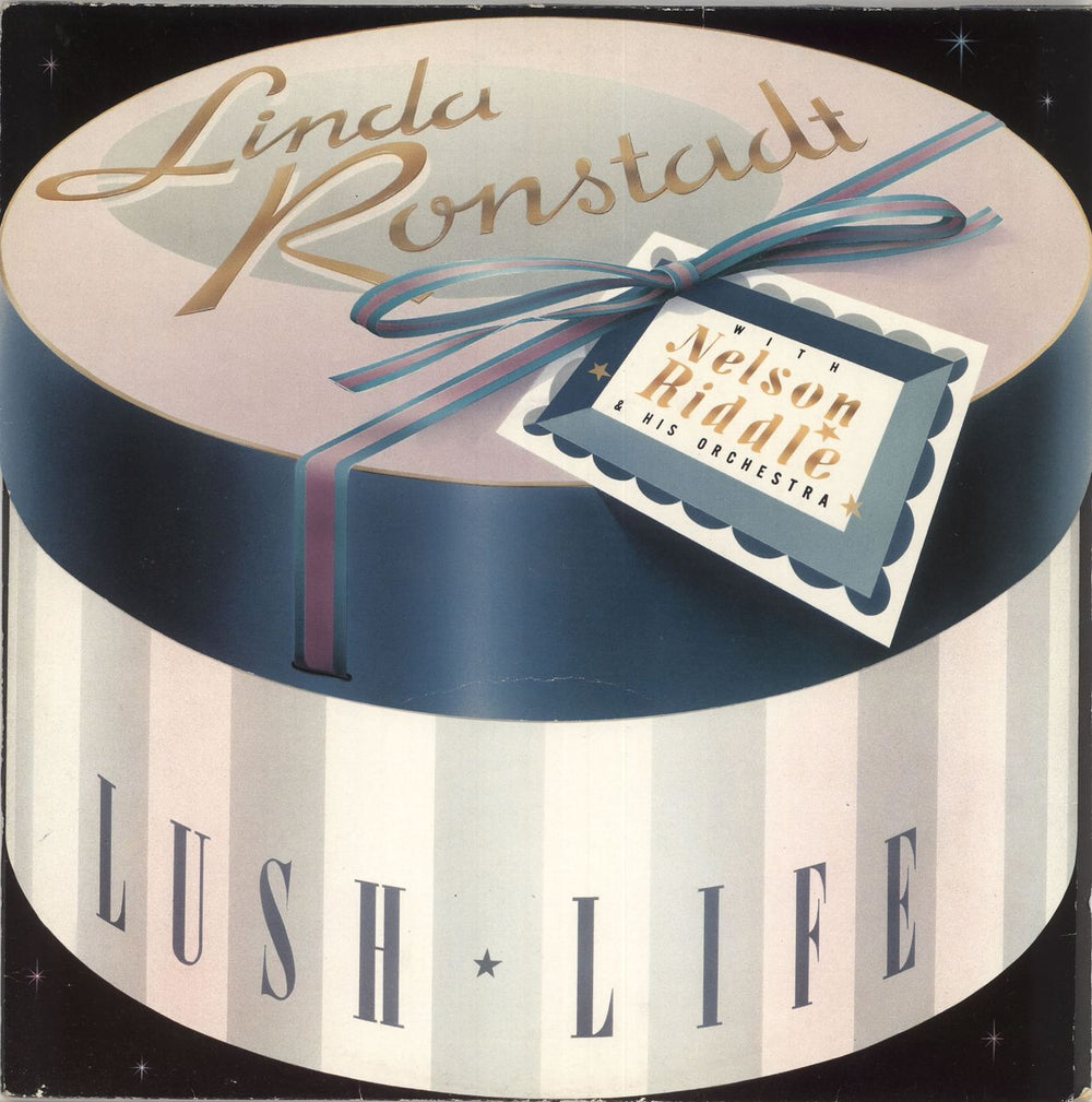 Linda Ronstadt Lush Life German vinyl LP album (LP record) 960387-1