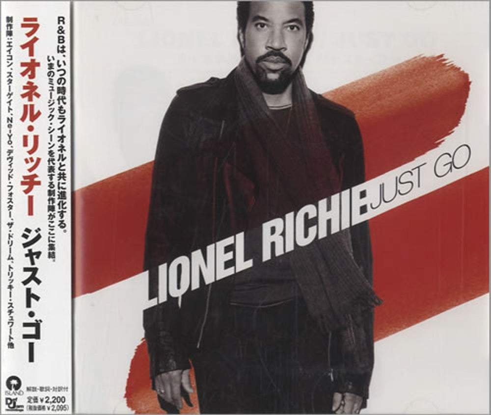 Lionel Richie Just Go Japanese Promo CD album (CDLP) UICL-1087
