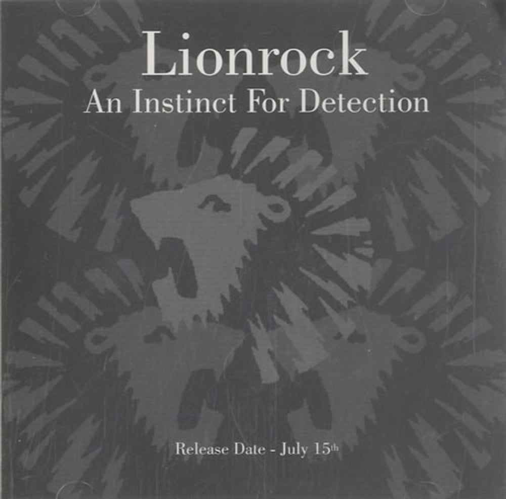 Lionrock An Instinct For Detection US Promo 2 CD album set (Double CD) TBCD-3510