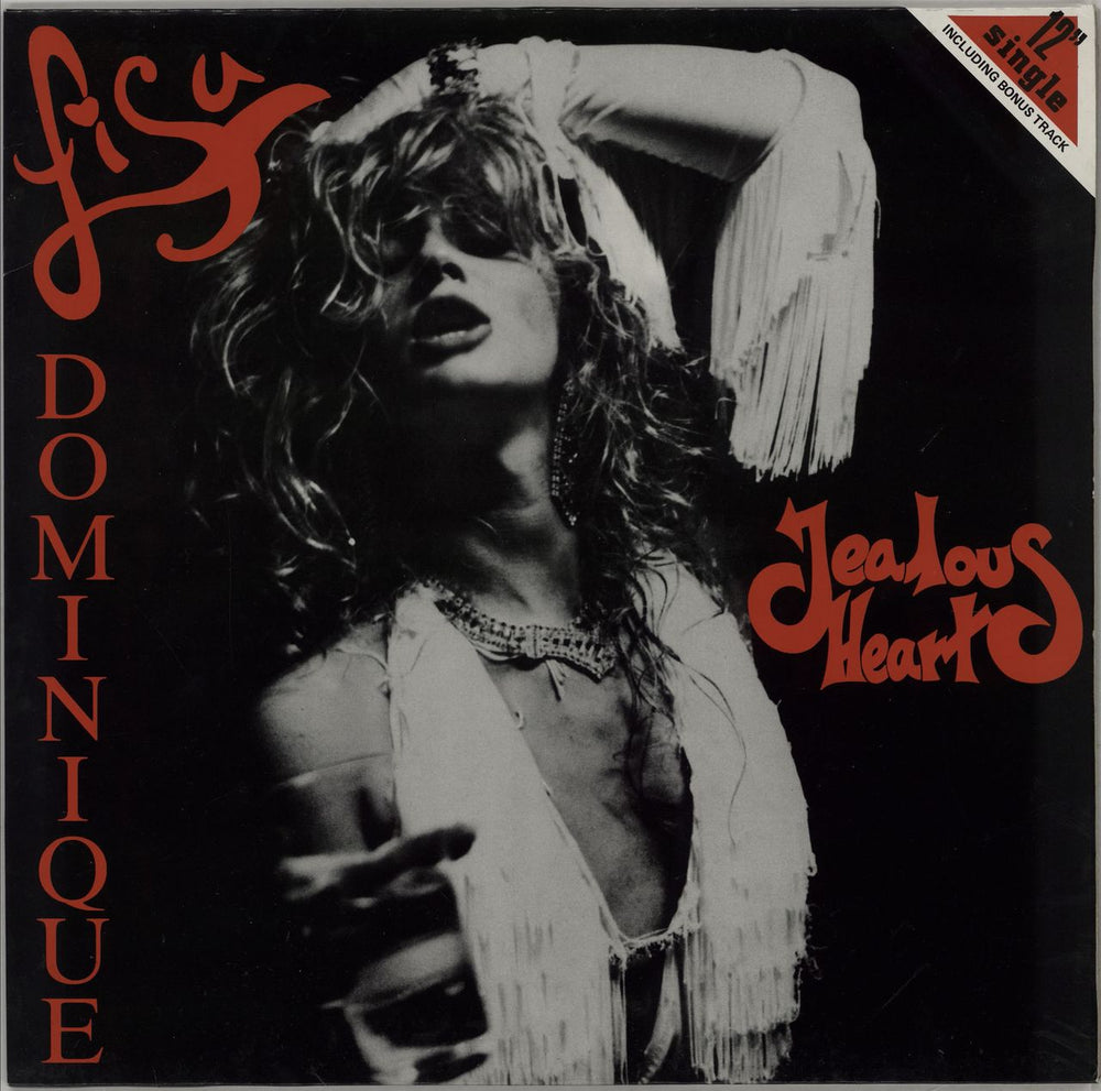 Lisa Dominique Jealous Heart UK 12" vinyl single (12 inch record / Maxi-single) 12VHF47