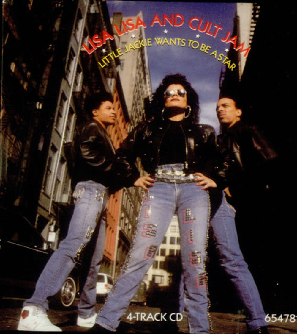 Lisa Lisa & Cult Jam Little Jackie Wants To Be A Star UK CD single (CD5 / 5") 6547812