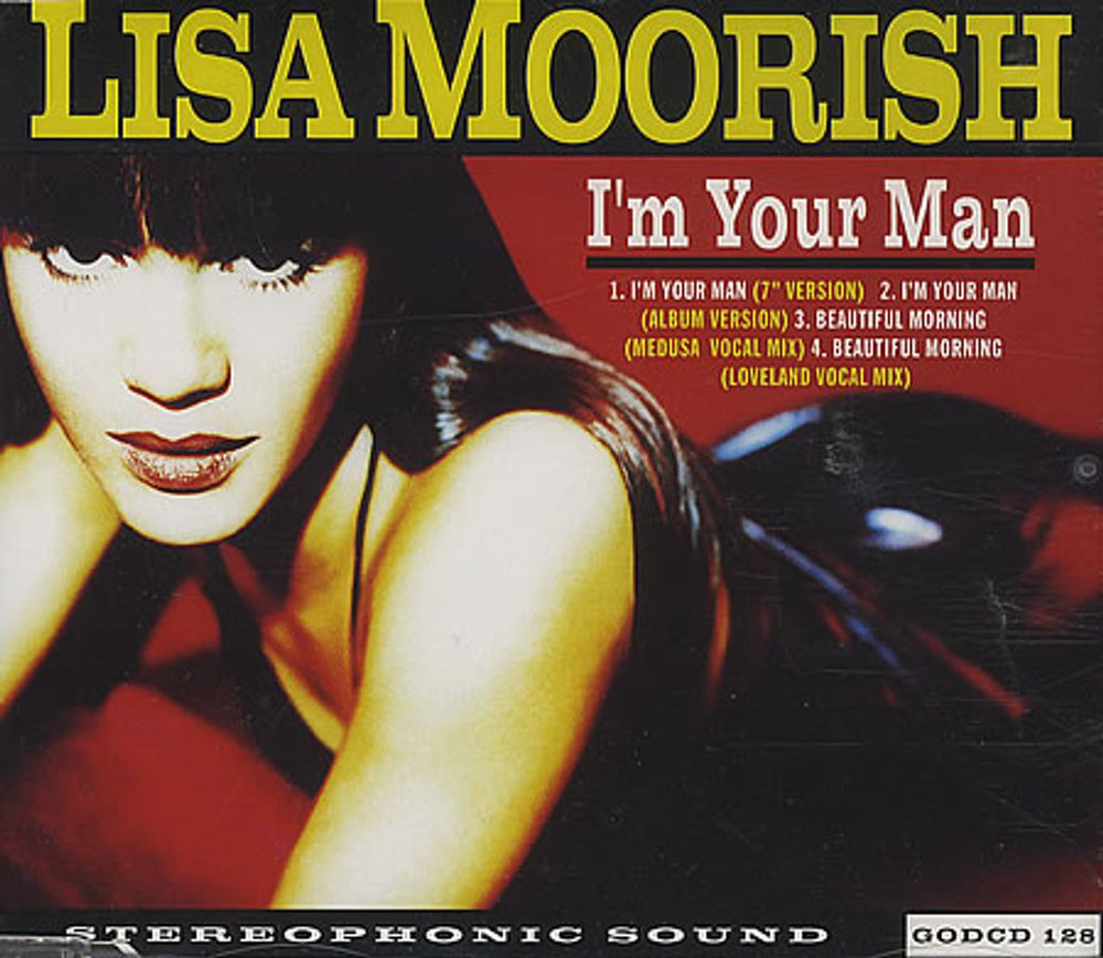 Lisa Moorish I'm Your Man UK CD single (CD5 / 5") GODCD128