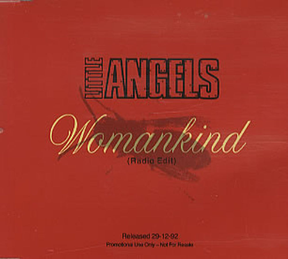 Little Angels Womankind UK Promo CD single (CD5 / 5") LAJAM3