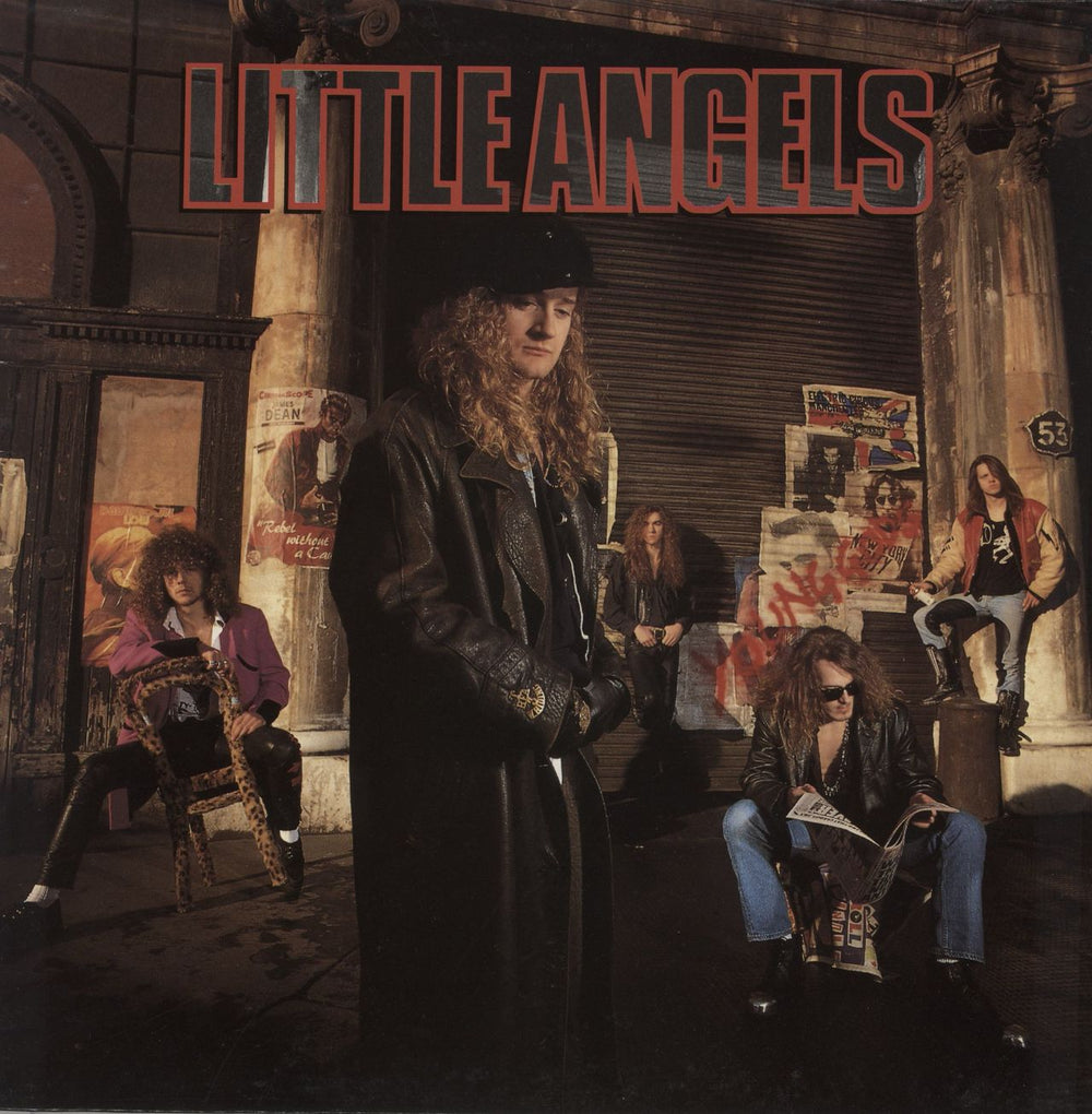 Little Angels Young Gods UK vinyl LP album (LP record) 847846-1
