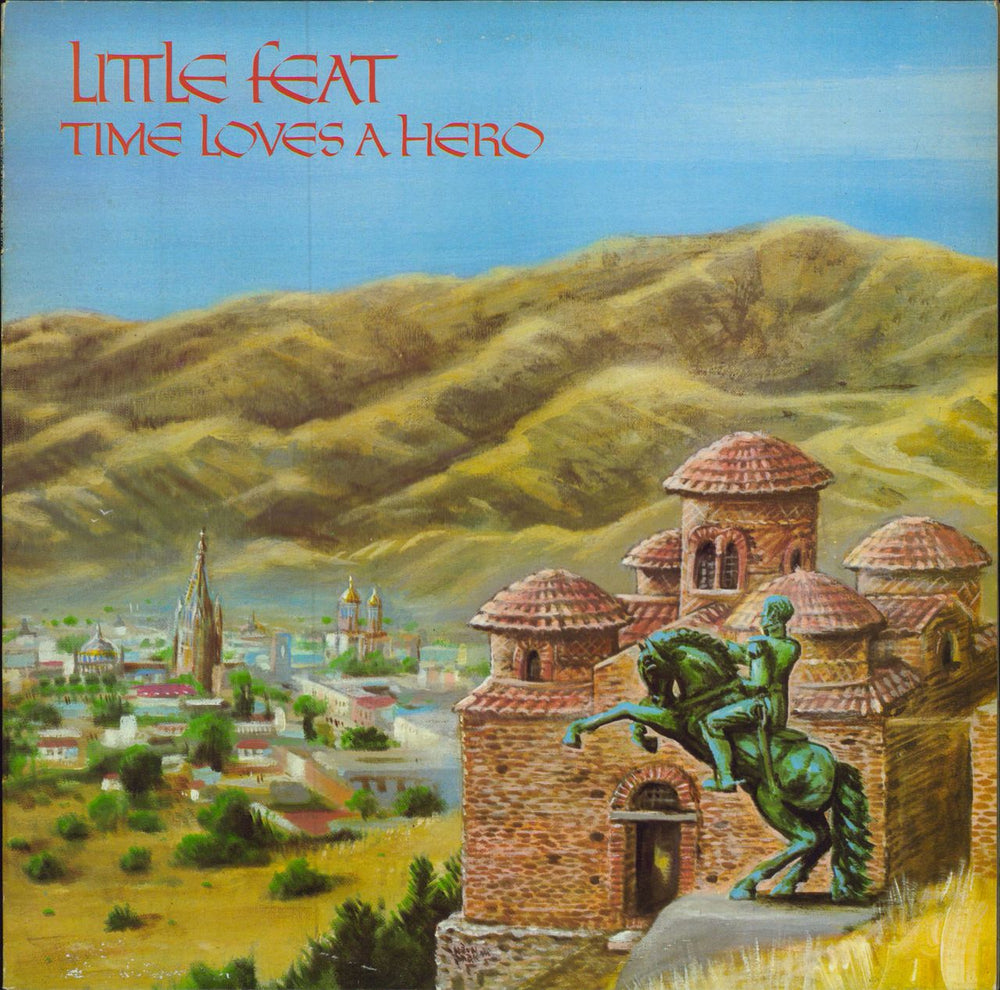 Little Feat Time Loves A Hero - 2nd UK vinyl LP album (LP record) K56349