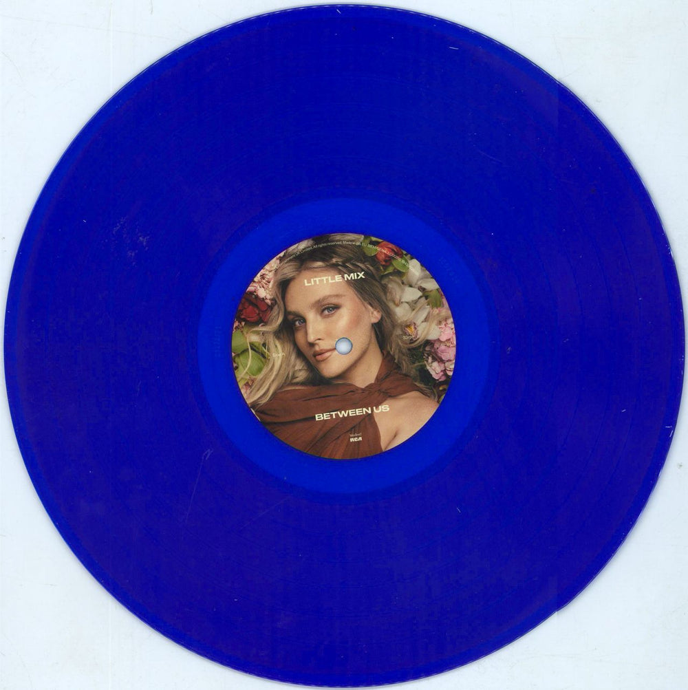 Little Mix Between Us: Perrie Edition - Blue Vinyl UK 2-LP vinyl record set (Double LP Album) L8W2LBE813921