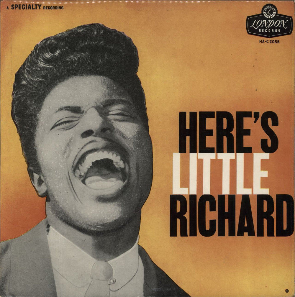 Little Richard Here's Little Richard UK vinyl LP album (LP record) HA-C2055